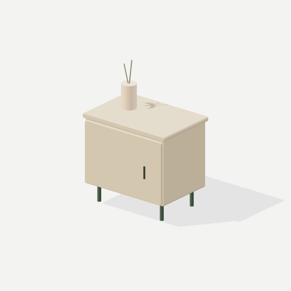 Tuck Bedside Cabinet
